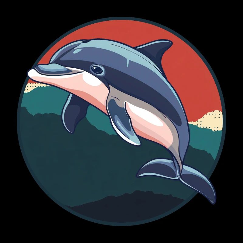 Créatures marines dauphins