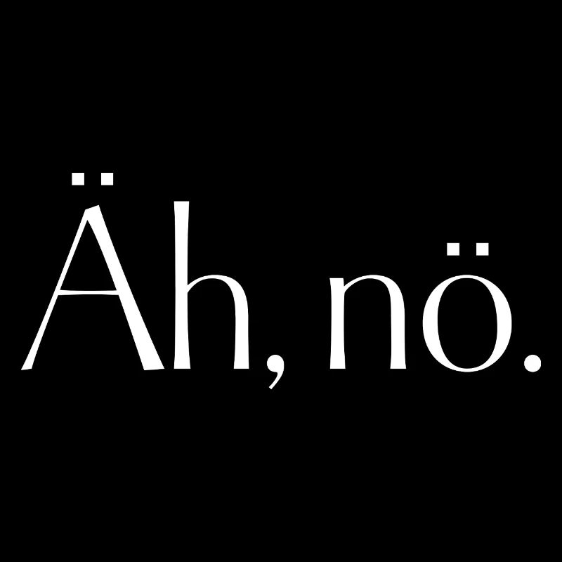 Euh, non. Euh non. Tout simplement non. Rien. Non.