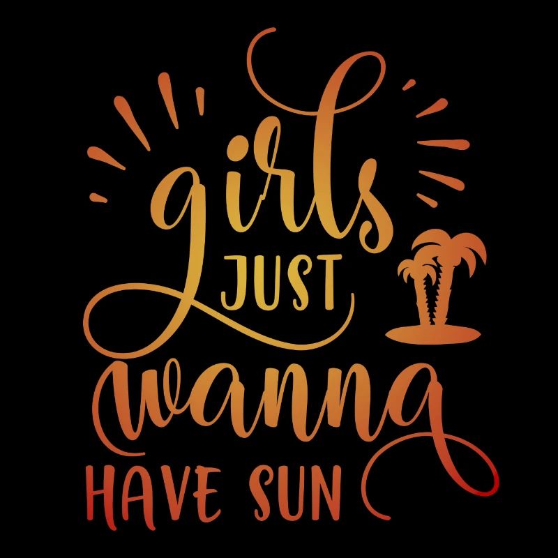 Mädchen möchten gerade SUN