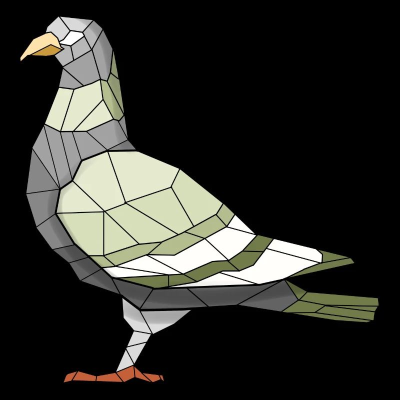 Taube Geometrisch Vogel