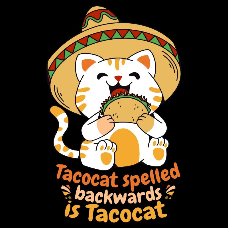 Tacocat Spelled Backwards Tacos Taco