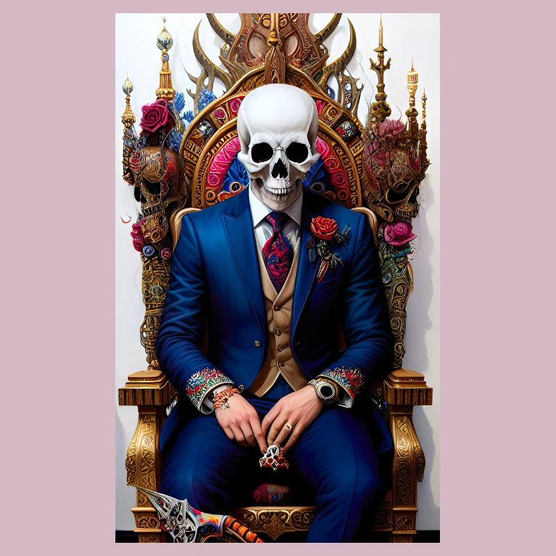 ARTWORK Skull Throne