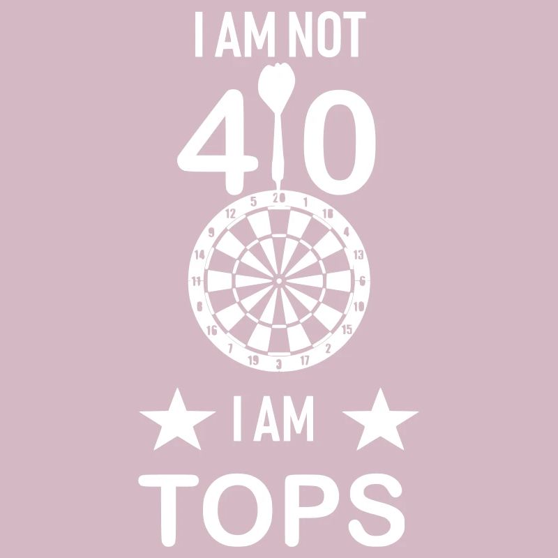 40. Geburtstag Dart Tops Geschenk