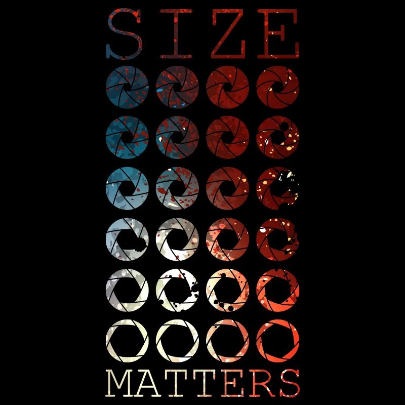 FOTOGRAFIE FOTOGRAF KAMERA SIZE MATTERS