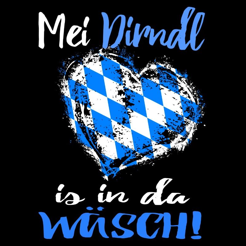Mein Dirndl ist noch in der Wäsche