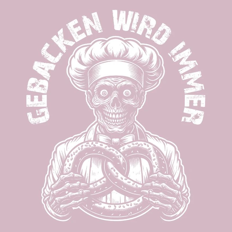 Zombie als Bäcker - gebacken wird immer