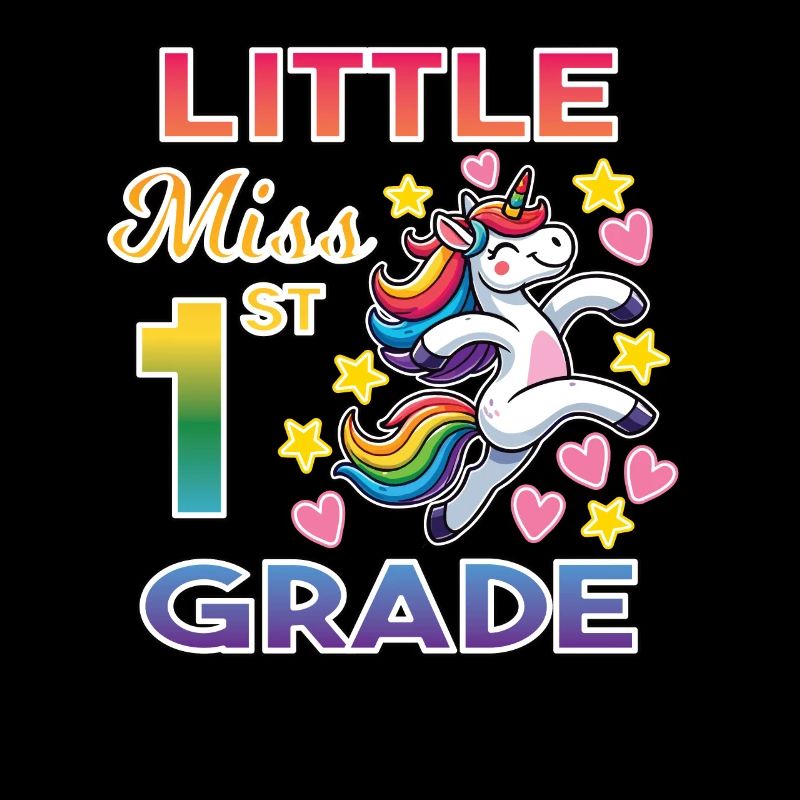 Little Miss 1st Grade Einhorn