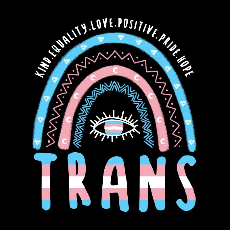 Transgender Boho Rainbow Trans