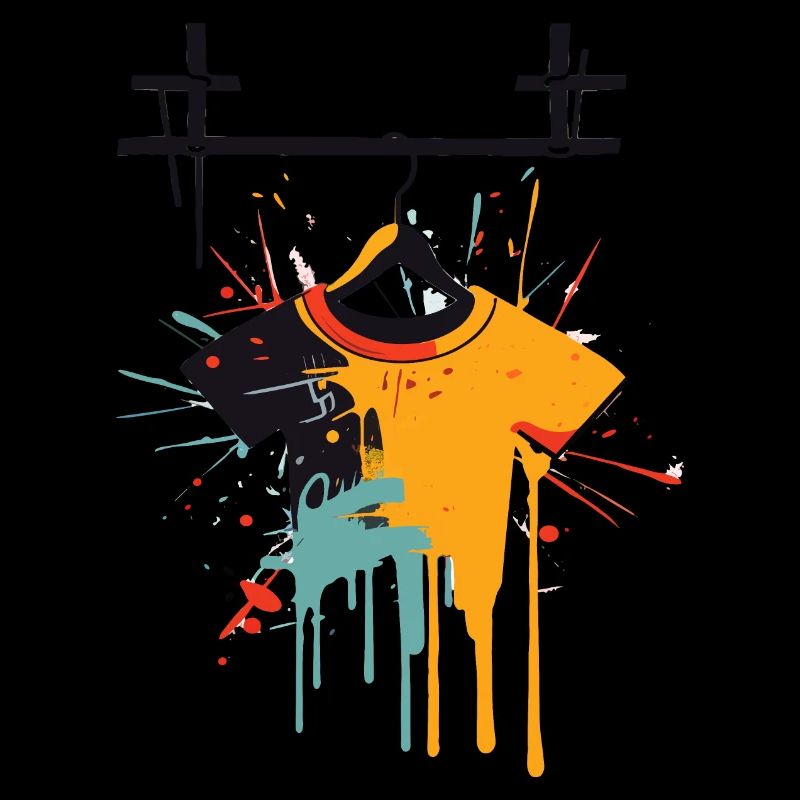 Chemise graffiti