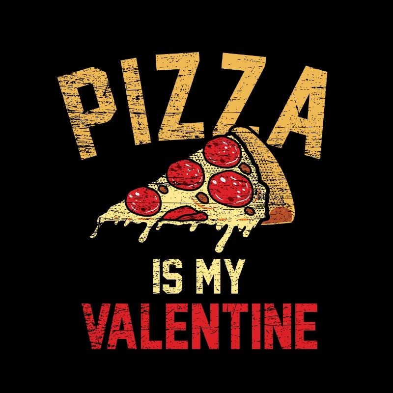 Pizza lecker essen Geschenk Valentinstag Liebe