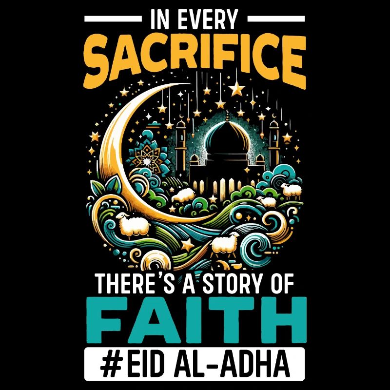 Happy Eid Al Adha, Islamic holiday, Islam