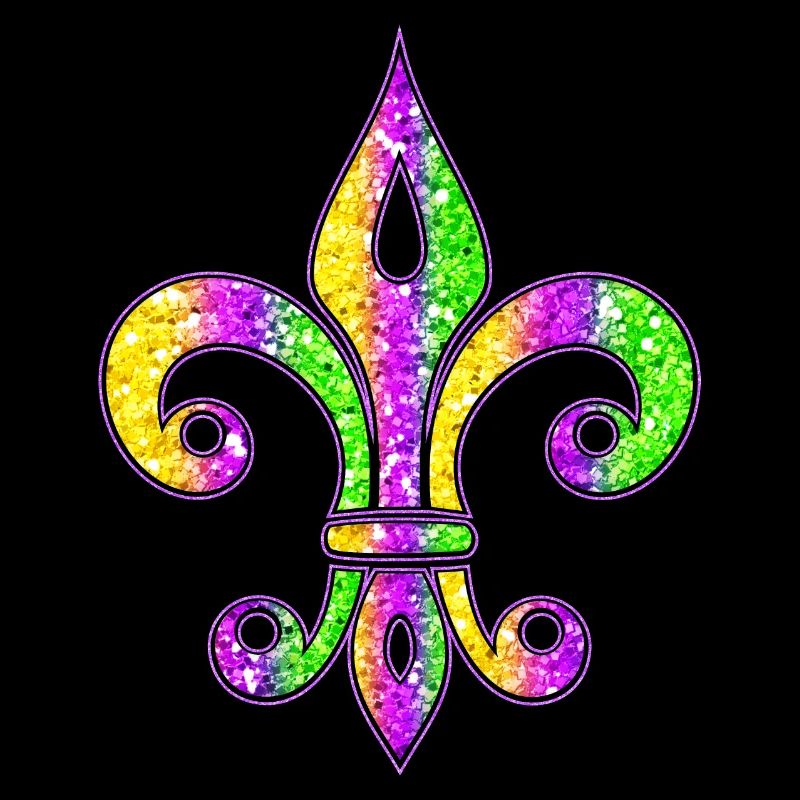 Fleur de Lis, lys, Mardi Gras Mardi Gras