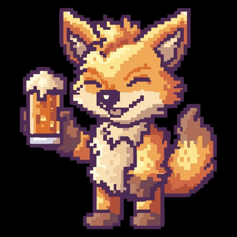 Wolf Bier Pixel