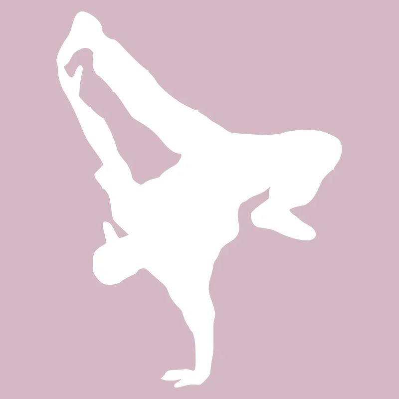 Breakdance Dancer graphics white