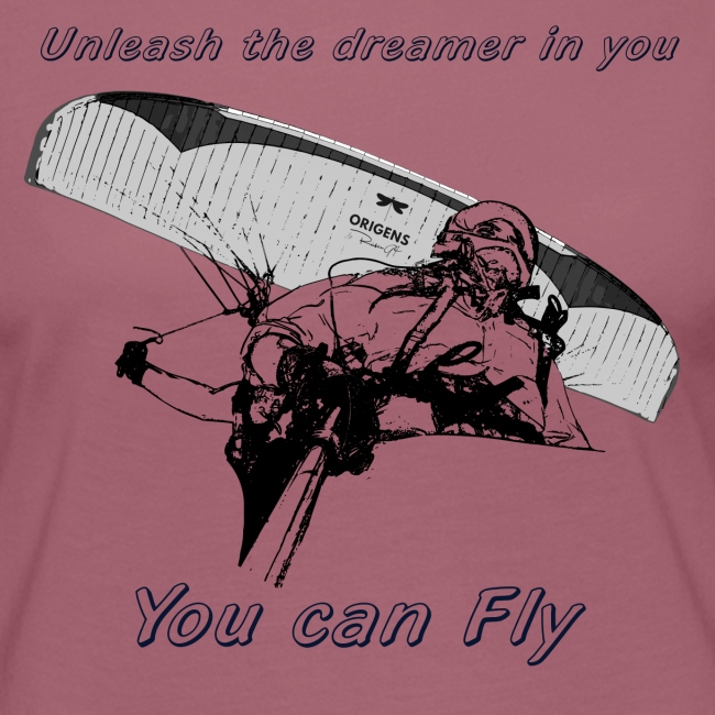 Unleash the dreamer you can fly