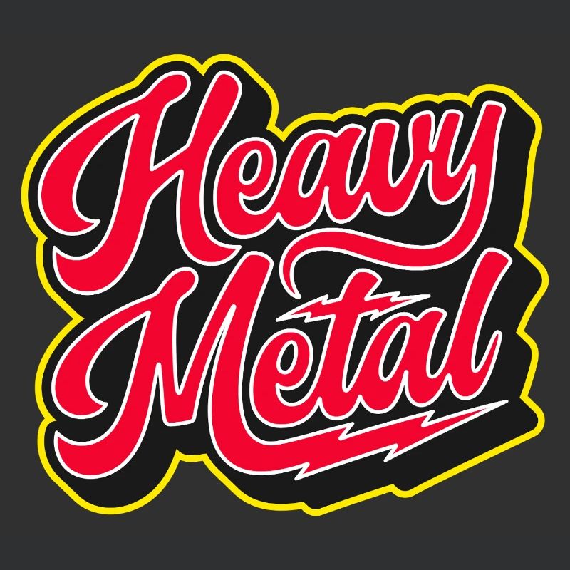 Heavy Metal Bold 3D Script