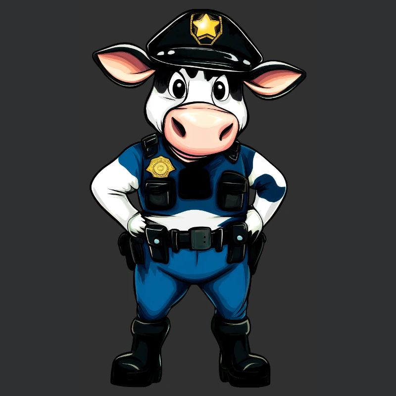 Kühe Polizei