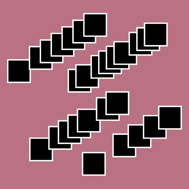 Nested Squares Cascade