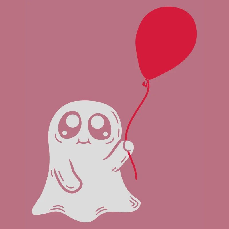 Luftballon Geist Comic Design