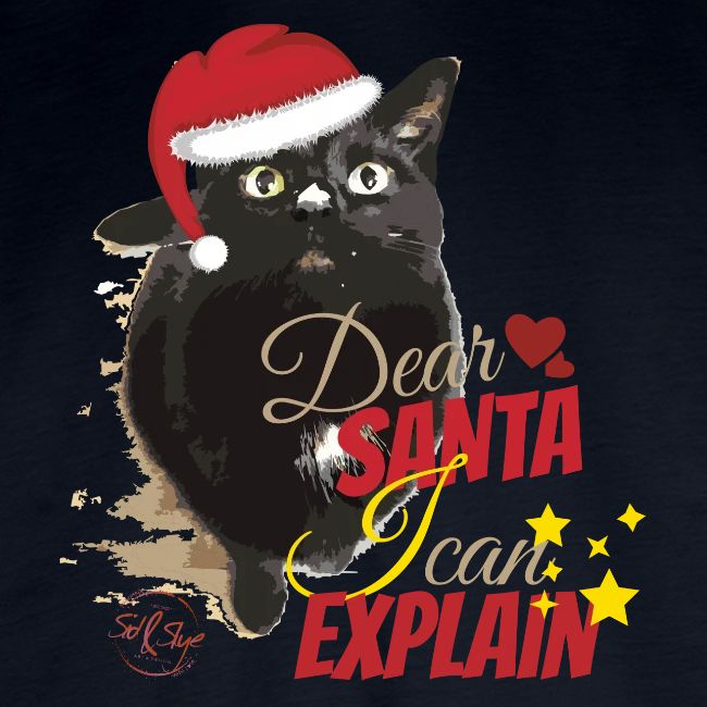 Katze "Dear Santa"