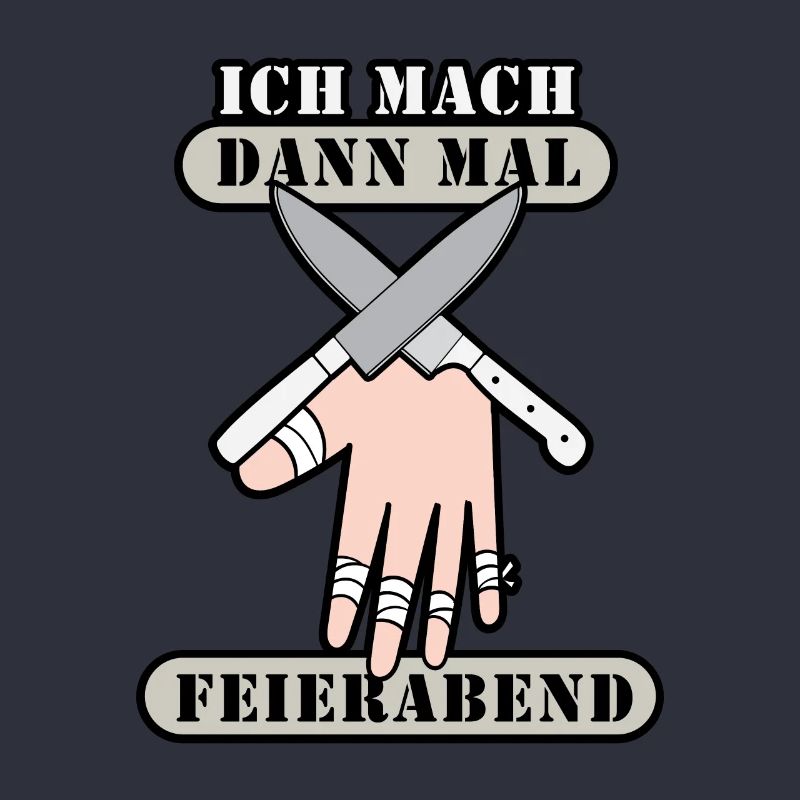 Ich mach dann mal feierabend Metzger Fleischer