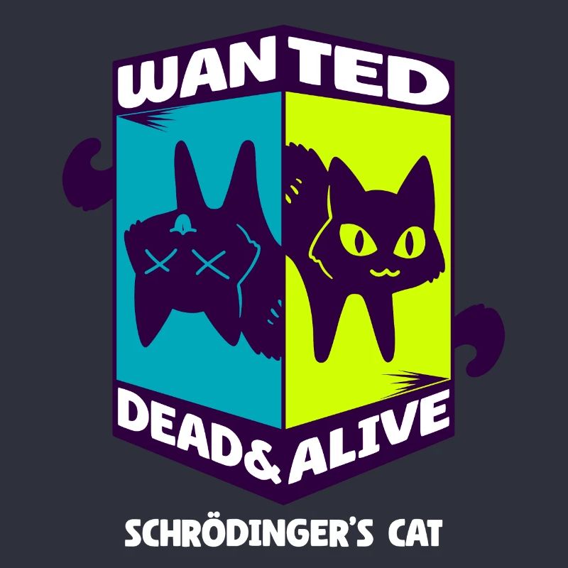 Physics Quantum Nerd Dead Alive Schrödinger's Cat