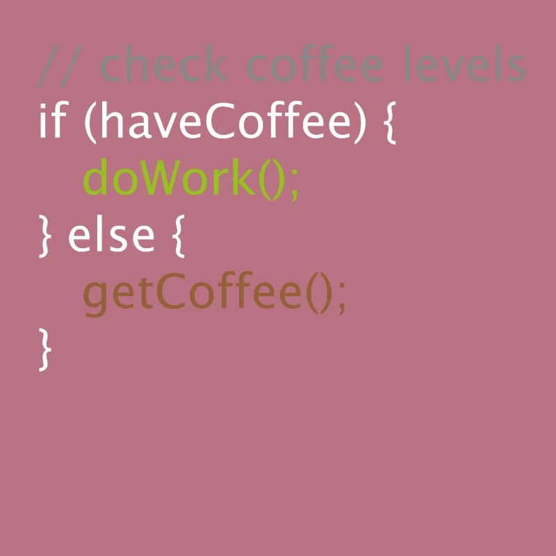 Computer Science Nerd Geek Programmer Coffee Work