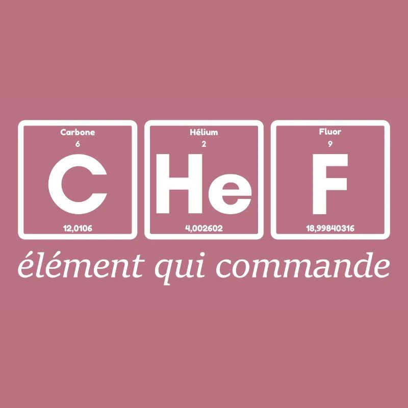 CHeF élément qui commande (blanc)
