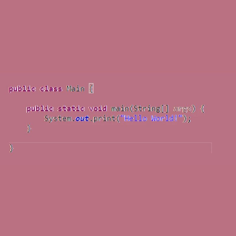 Java Hello World! gift idea