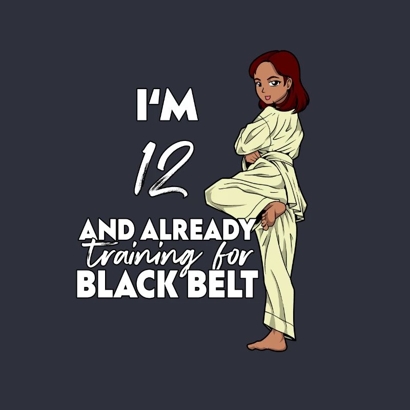 Ich bin 12 - Mädchen Karate