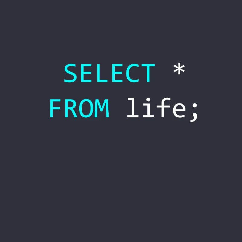 Geschenkidee für SQL-Coder
