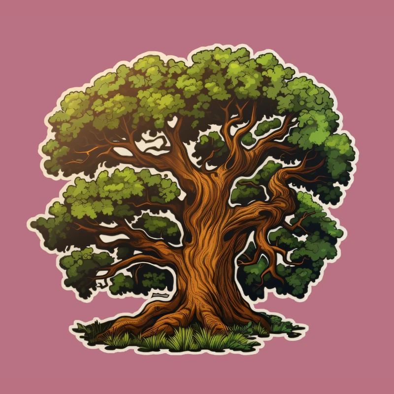 Eiche großer Baum