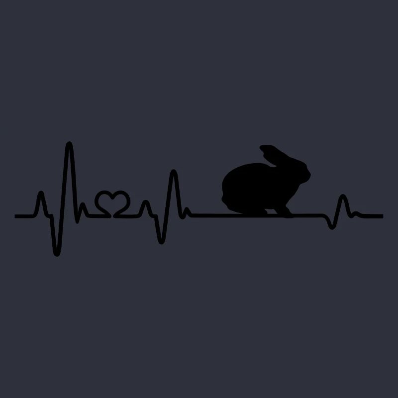 Rabbit Heartbeat Rabbit Breeder Gift Idea