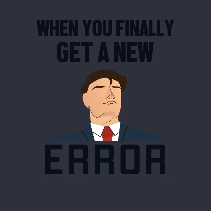 Get a New Error Softwareentwickler Developer
