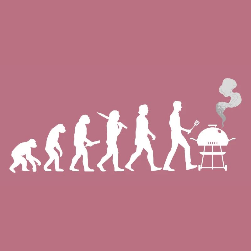 Evolution Grillen Barbecue BBQ Kugelgrill Geschenk