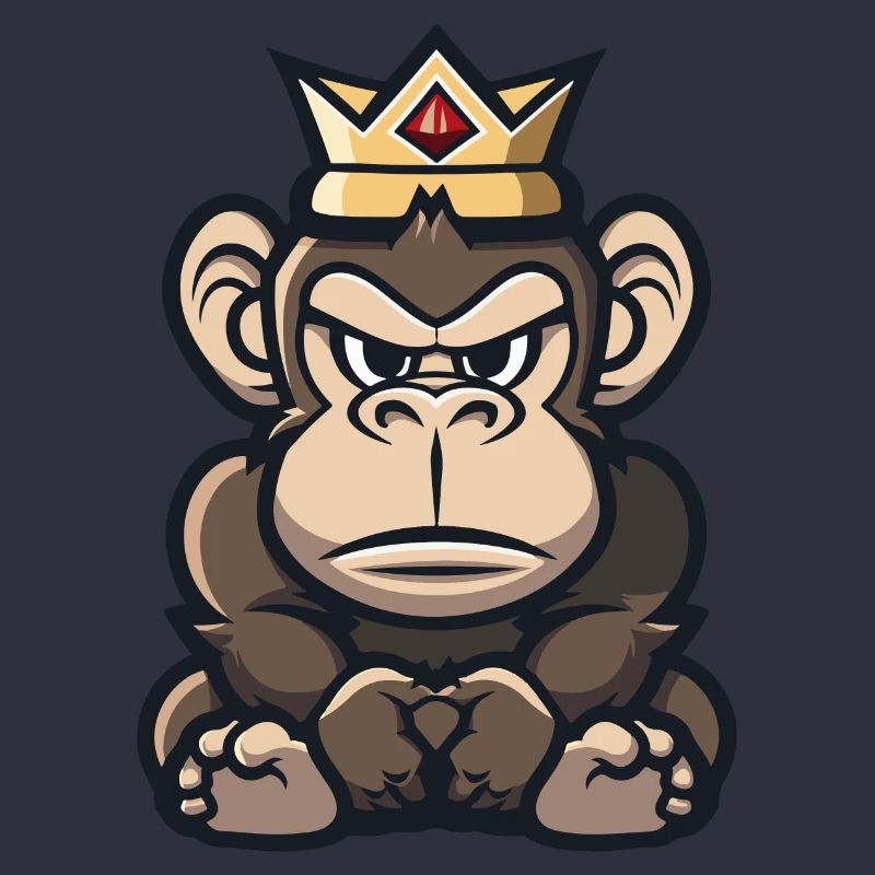 Monkey Comic Crown