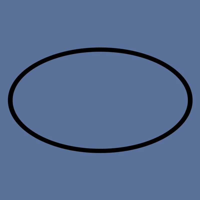Oval circle