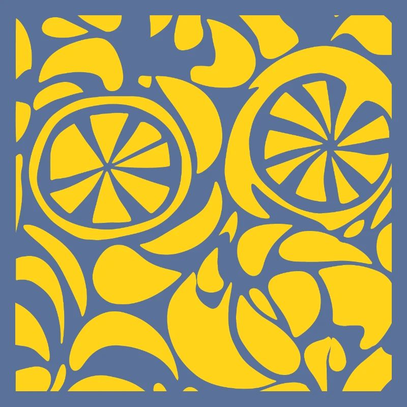 Lemon Pattern Shirt Cute Summer Fruit Aesthetic