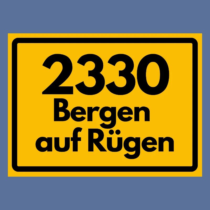 OLD POSTCODE POSTCODE 2330 BERGEN AUF RÜGEN HEIMAT