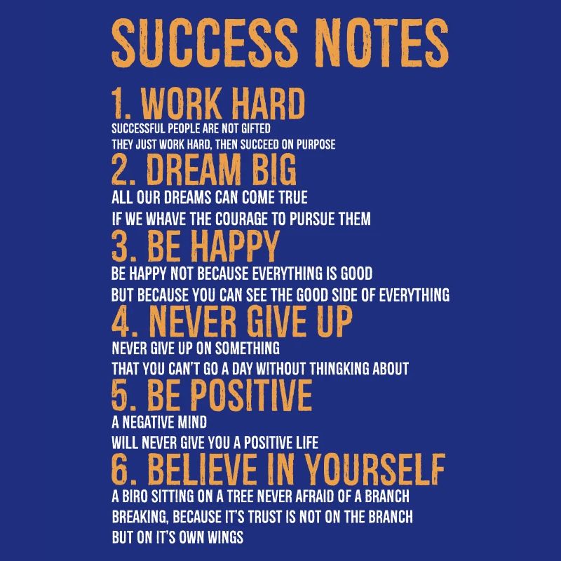 success notes