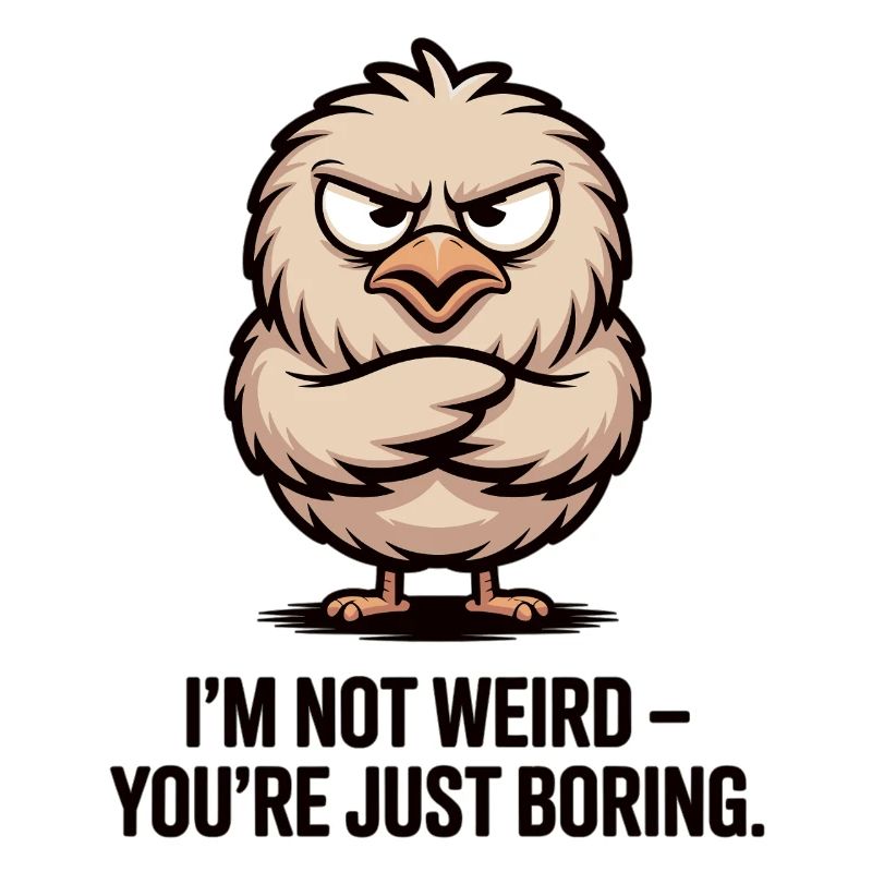 Sarcastic Bird Statement Shirt