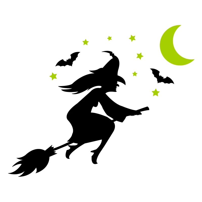 Silhouette de sorcière