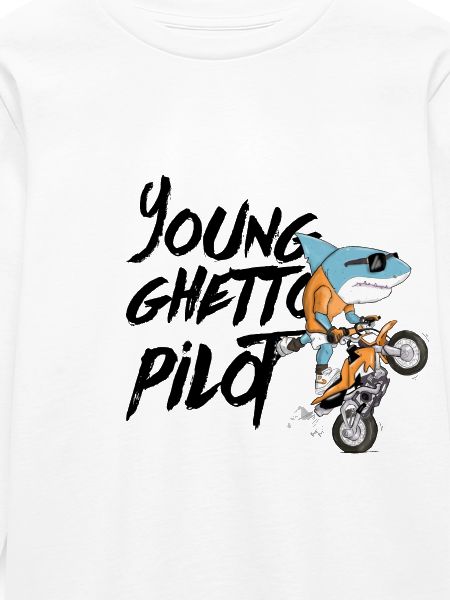 Junger Ghetto-Pilot