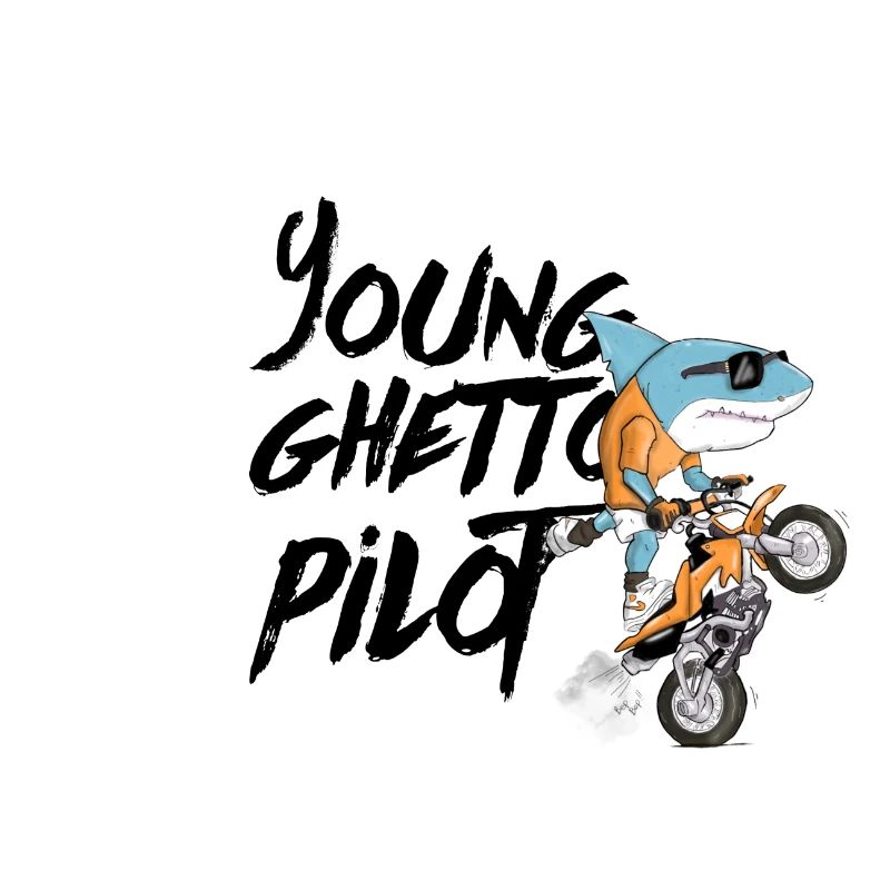 Junger Ghetto-Pilot