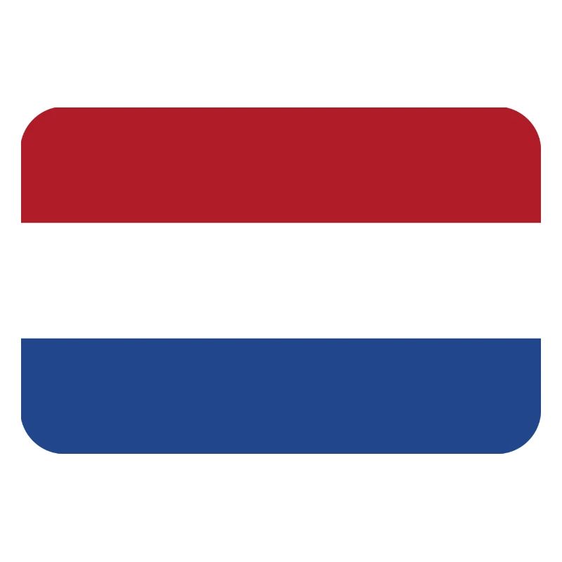 NETHERLANDS FLAG round corner 400 dpi