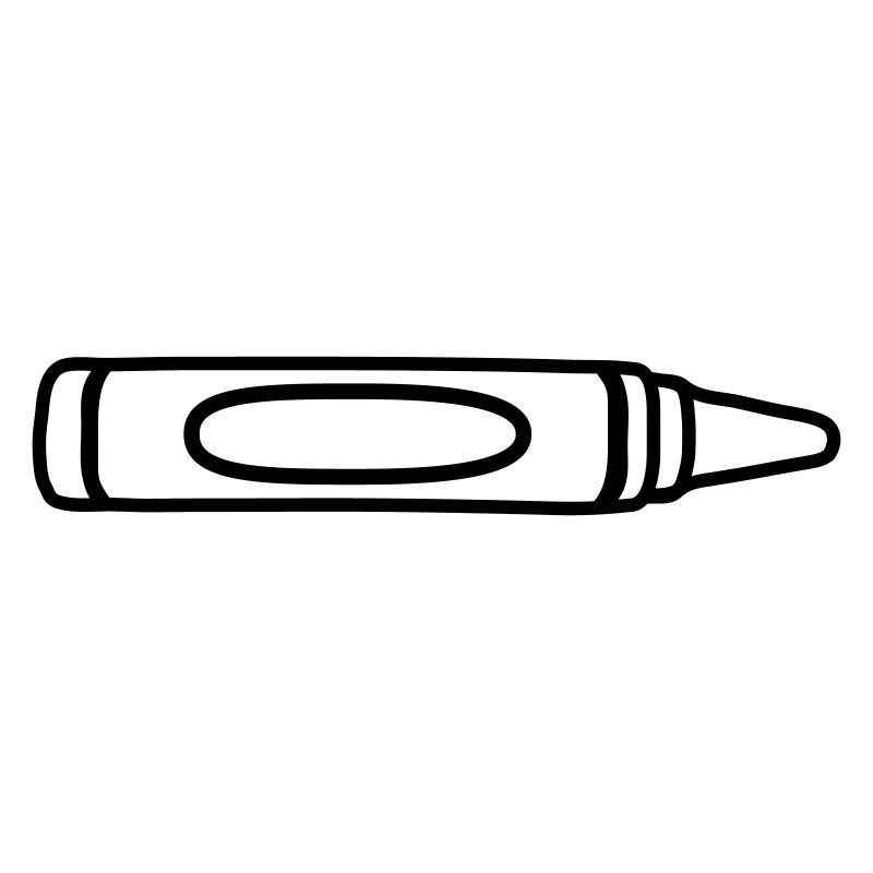 Contour wax crayon cool design
