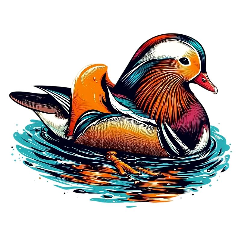 Mandarin duck