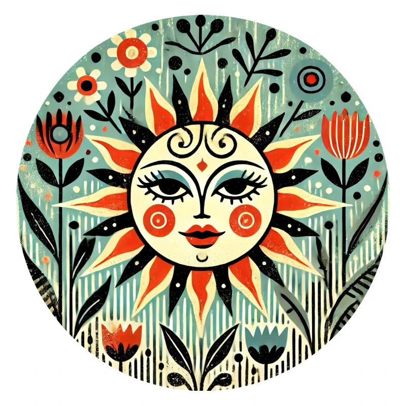 Sun Folk Bloom Circle