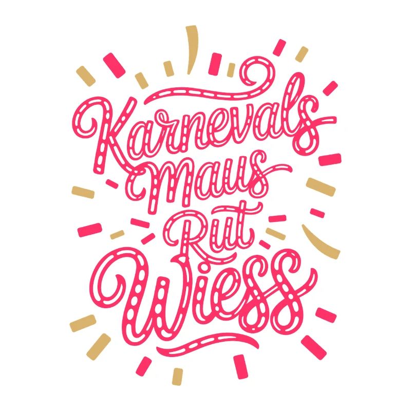 Karnevalsmaus Rut Wiess Köln Kölner Karneval Maus
