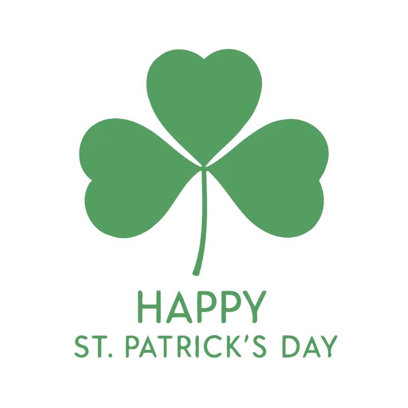 Trèfle Vert Saint Patrick